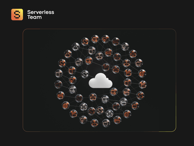 Tiny peddles connected with each other show how data assets get processed with AWS Glue. 
