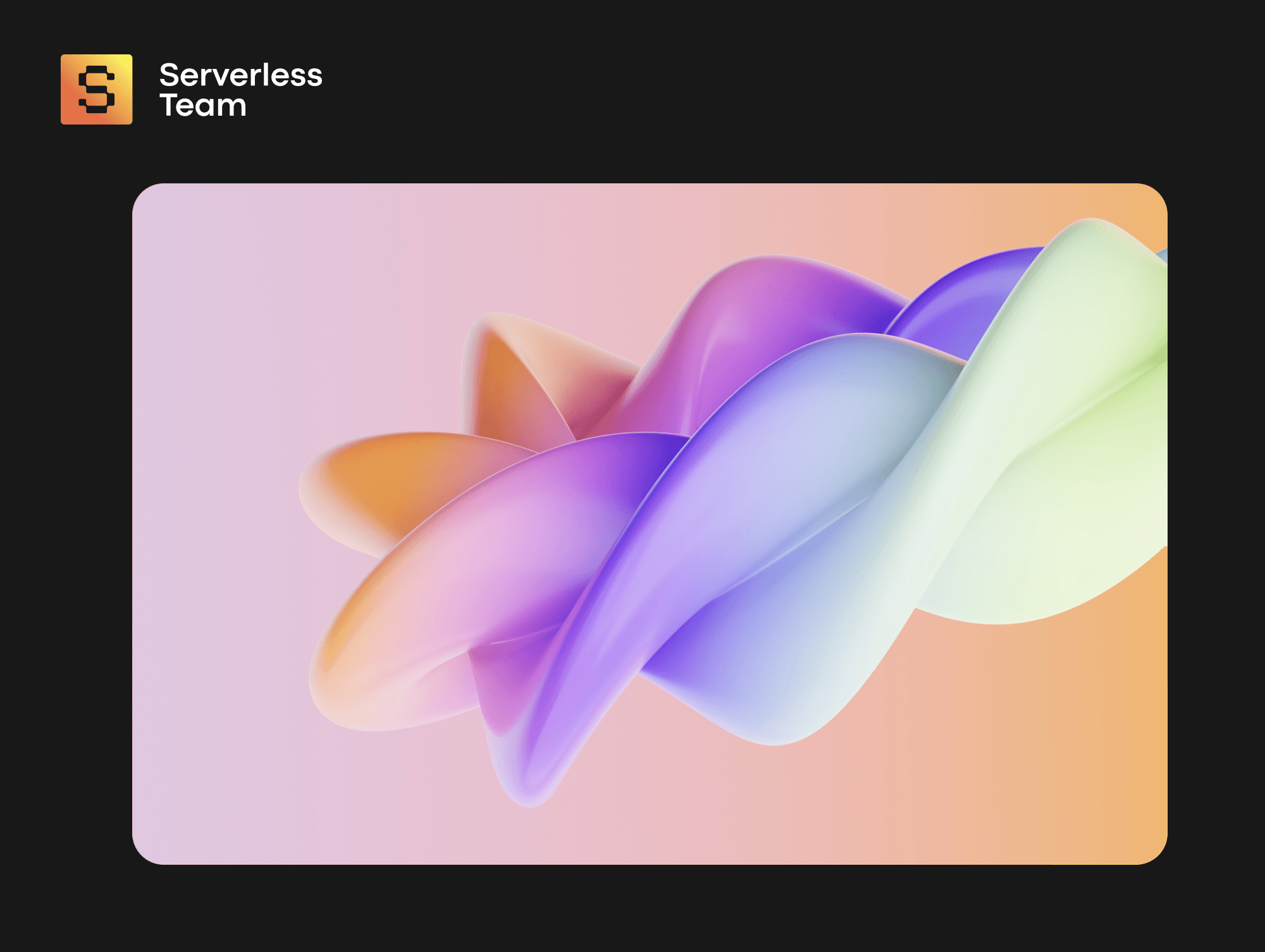 The colorful spiral as a metaphor for the interconnection between the benefits and the limitations in AWS Lambda.